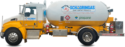 Schagrin Home Comfort Products Propane Truck