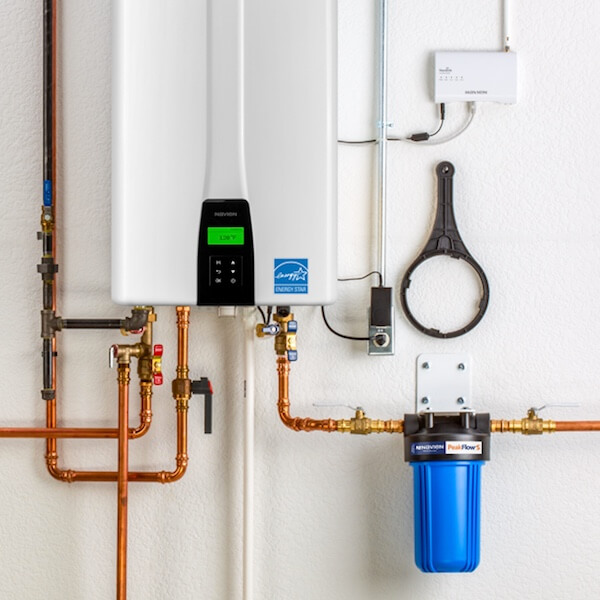 Navien Tankless Water Heater Installed