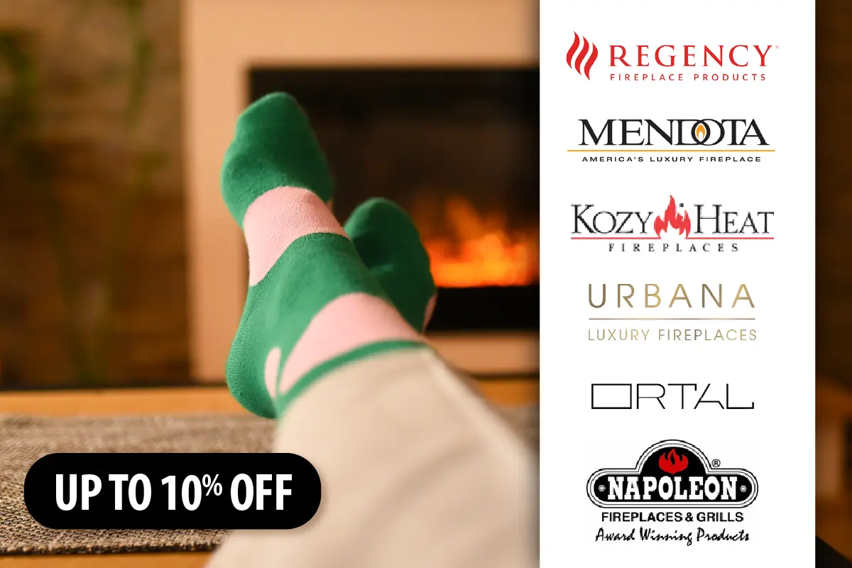 Holiday Home Comfort Savings - Fireplaces, Inserts and Freestanding Stoves