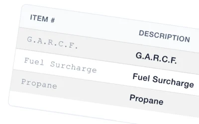 What Is the G.A.R.C.F. Charge on My Invoice?